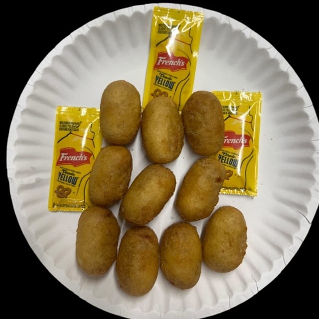 Mini Corn Dogs.