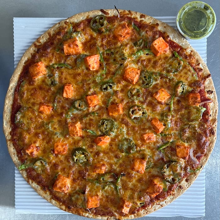 Paneer Tikka Masala Pizza (Medium 12").